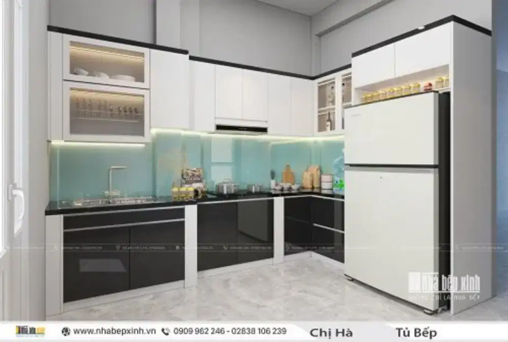 KITCHEN SET MINIMALIS COSTUM TERBARU