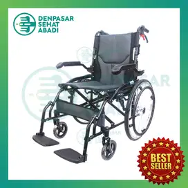 KURSI RODA TRAVELLING SELLA RS GREY Warna Abu Abu BS