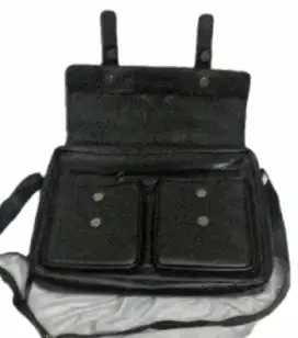 TAS SELEMPANG Laptop Branded Aramco bahan Kulit Asli Hg Quality
