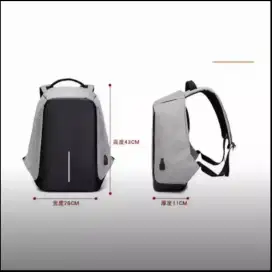 Tas Backpack Anti Theft / Tas Ransel Anti Maling