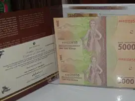 Uang Bersambung 5rb Rupiah