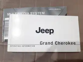 Book Manual Repro Ori Jeep Grand Cherokee Perfect Condition Baru