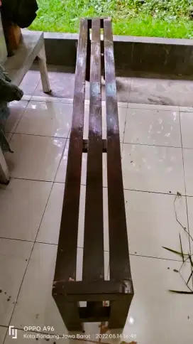 Kursi Kayu Kamper Panjang 2 meter