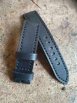 Strap -tali jam tangan kulit asli .handmade