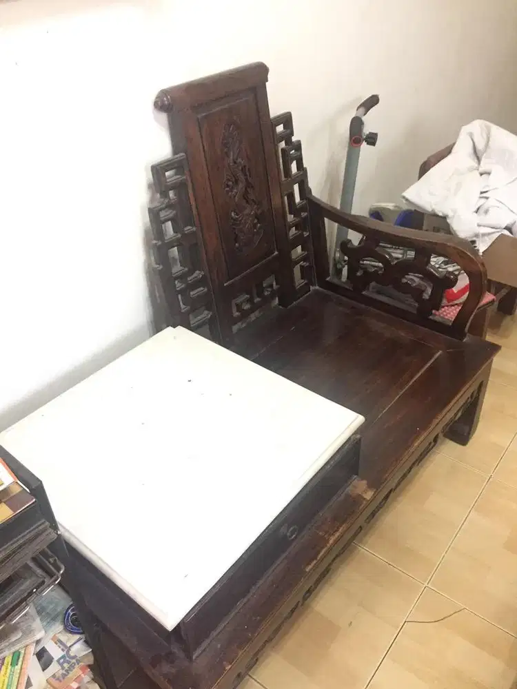 Meja Telfon Jati