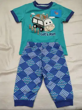 Set Baju + celana tidur anak / bayi balita lucu uk.100