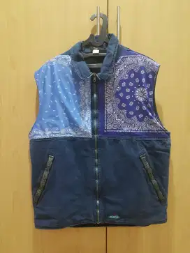 Kavu Bandana heavy denim Vest