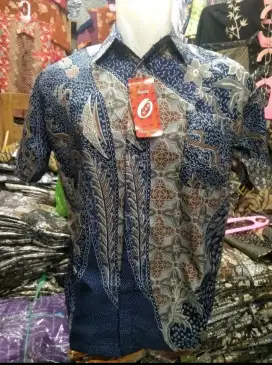 baju batik lengan pendek