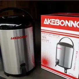 AKENBONNO Termos Air Jumbo / Water Jug 12L with Single Tap |Hot & Cold
