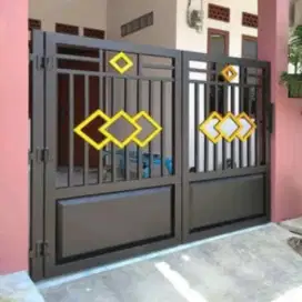 Pagar minimalis Modern