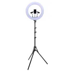 Taffstudio lampu ring light led camera lamp 18inch