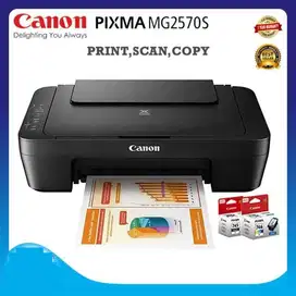 Canon MG-2570S Lengkap Print,Scan,Copy, Garansi Resmi, Gratis Antar