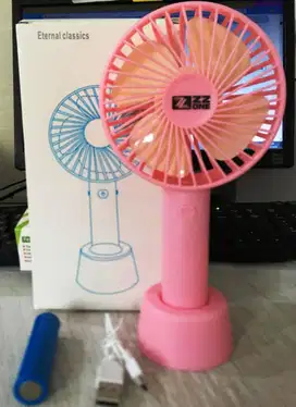 ZZONE Kipas Angin Portable - Kipas Genggam Mini/Mini Hand Fan Standing