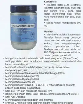 4life Transfer Factor