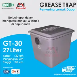 GREASE TRAP | GT 30 | PENYARING LEMAK&MINYAK DAPUR ANDA