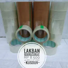 Lakban Bening/Lakban Coklat/Lakban Olshop