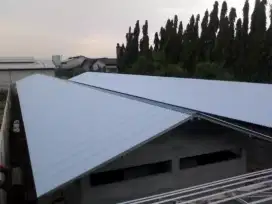 Kanopi Baja Ringan, Rangka Atap Baja Ringan, Plafon Pvc