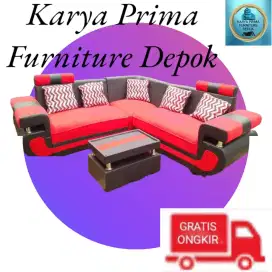 Sofa L Minimalist warna kontemporer 1.985.000 free ongkir, COD