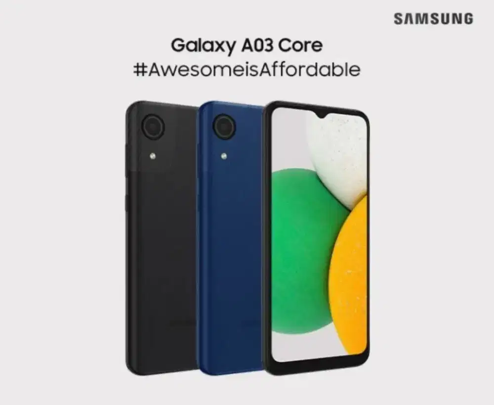 Samsung Galaxy A03 Core Komplite Mulus 100 persen G.Resmi 11 Bulan