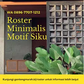 Tersedia Roster Beton Minimalis free ongkir