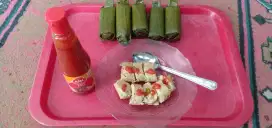 lontong dari mie