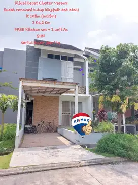 Dijual Rumah Cluster Vasana Harapan indah