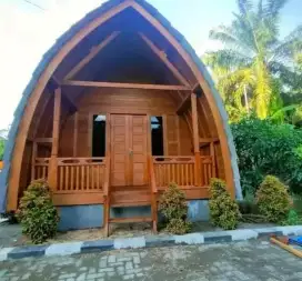 Rumah lumbung bungalow 3x4 meter