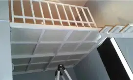 Mezanine indoor untu kamar tidur / ruang tambahan lebih murah dari dak