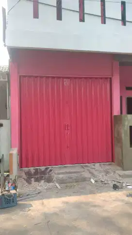 Roling door folding gatte