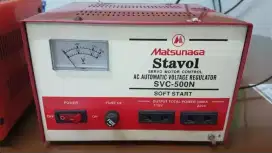 Stabilizer Stavol Matsunaga SVC500N komputer desktop pc stabil listrik