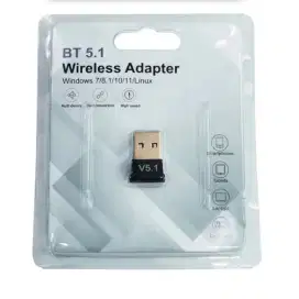 USB Bluetooth Dongle 5.1 Mini Receiver PC Komputer Laptop