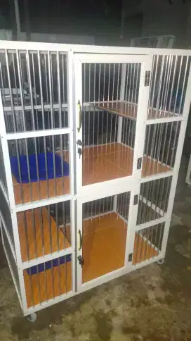 Kandang kucing Almunium berkualitas