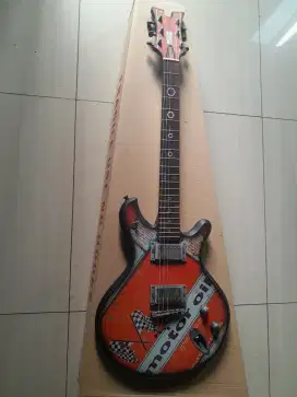 Gitar cort limited edition McSwain 1 motor oil ori