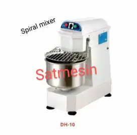 Mesin Spiral mixer 10 liter untuk kapasitas adonan 6 kg DH-10 getra