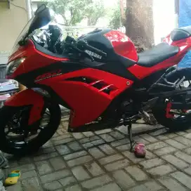 Dijual knalpot ninja 250 CC full sistem stainles steel  dr baru brp x