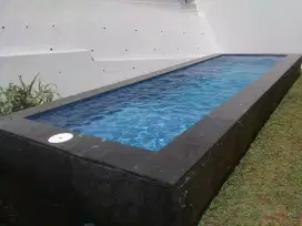 Kolam renang minimalis