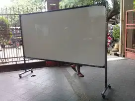 papan tulis standing 120x240cm