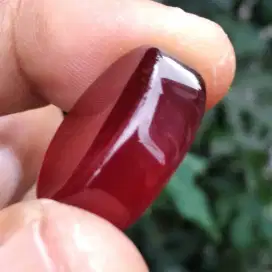 Natural akik ya man (red carnelin)