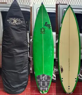 Papan Selancar / Surfing / Handmade Short Surfboard 6'1 #Gak ada Fin#