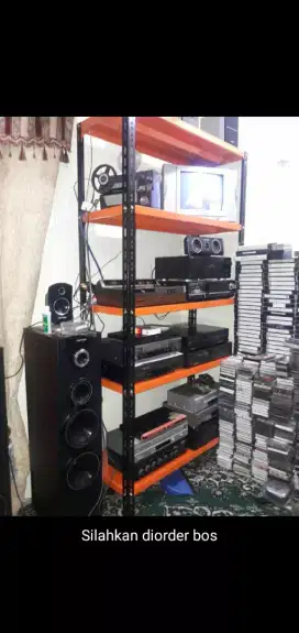 Rak besi siku ready