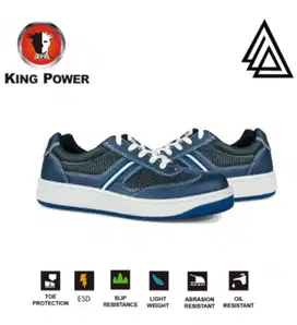 Sepatu safety KING POWER L-881B (Blue)