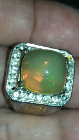 Jual Batu Cincin Kalimaya Teh Pelangi Good Performance