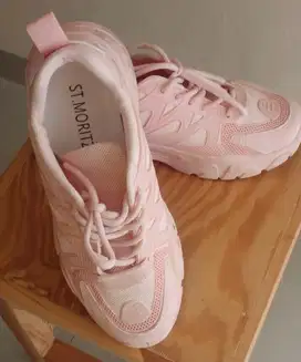 Sepatu Wanita Cewek Perempuan Saint ST. Moritz Warna Pink