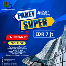 PENDIRIAN PT, CV, YAYASAN DAN KOPERASI