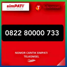 Nomor cantik simpati Telkomsel