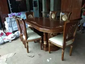 Meja makan Jati jepara