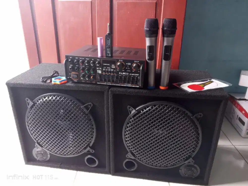 SET KARAOKE BLUETOOTH LENGKAP 12in-COD Pemasangan dan Pengecekan