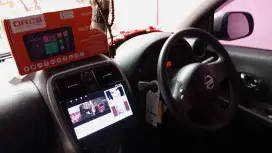 Pemasangan head unit android orca 9 inc di nissan march ram 2/32