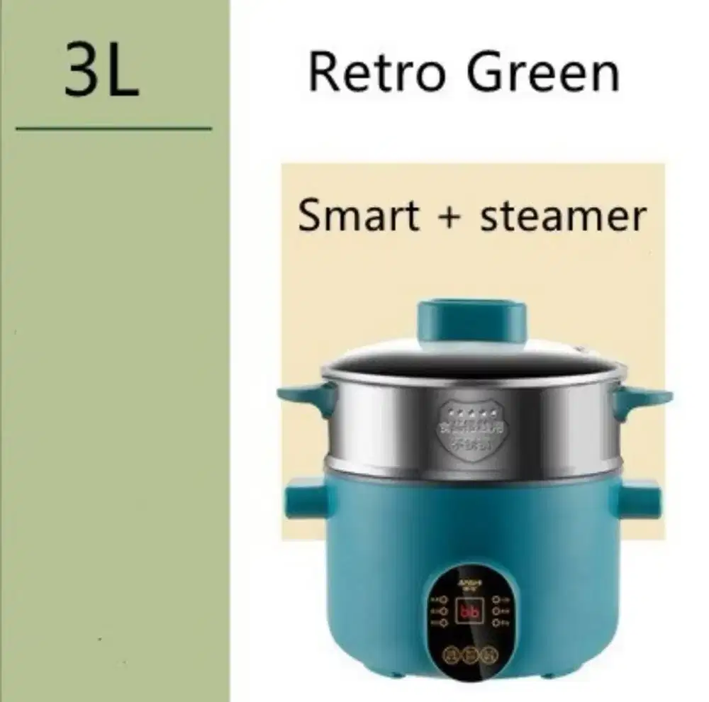 JIASHI Smart Rice Cooker Penanak Nasi Mini Multi-Function Cooker 3L 
