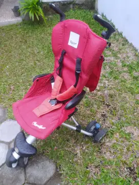 stroller bayi anak chocolatte isport buat jalan berjemur nge mall